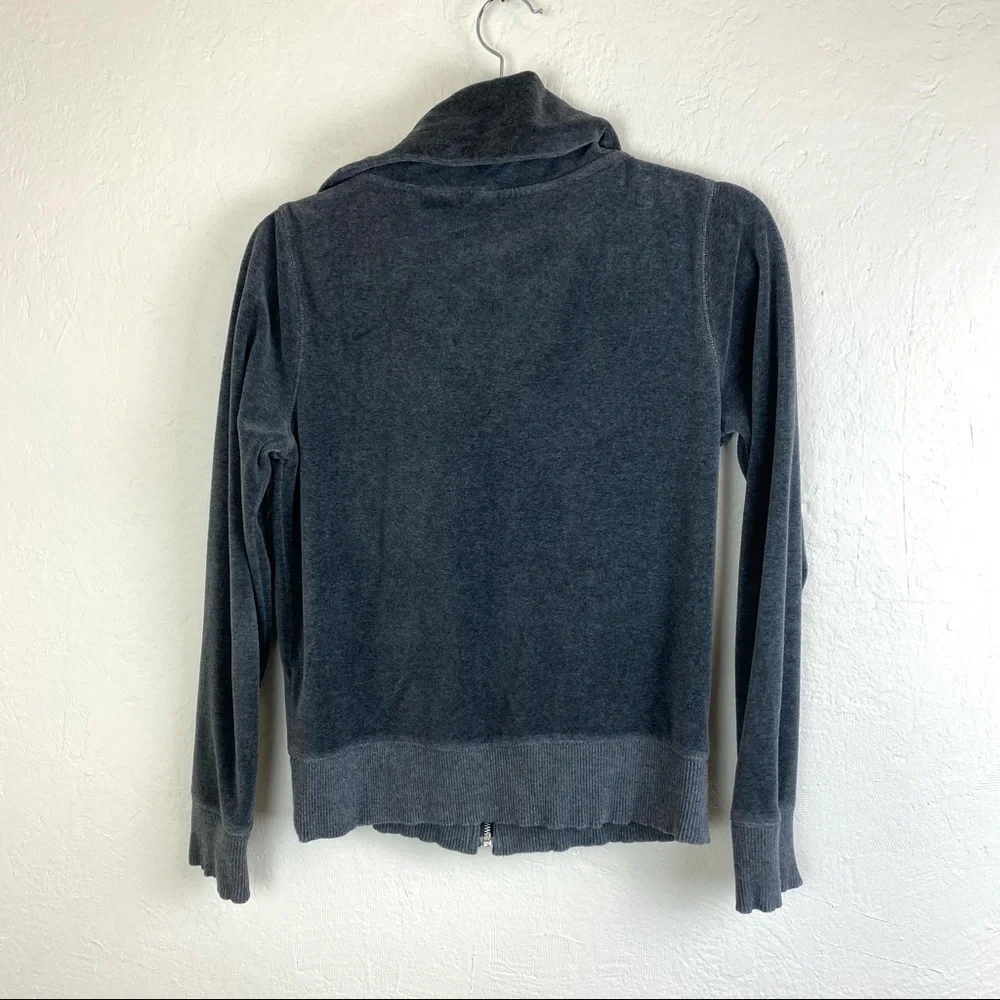 Michael Kors Grey Velvet Jacket Small